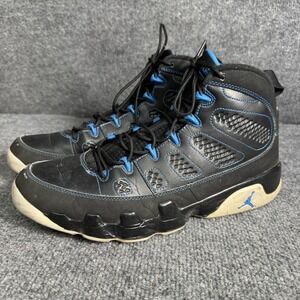 Jordan Air Jordan 9 Retro Photo Blue Black White 2012 302370-007 Sz 12